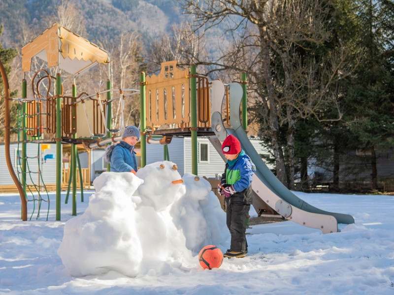 Wintersport bij RCN Belledone